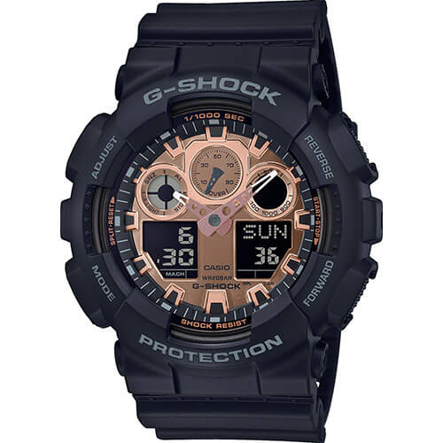 GA-100MMC-1AER Мужские противоударные часы Casio G-Shock GA-100MMC-1AER купить в Крыму
