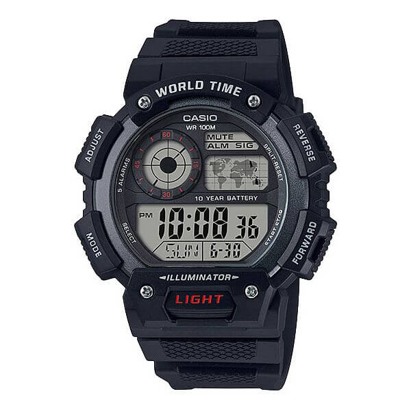 ae-1400wh-1a Купить наручные часы Casio Collection AE-1400WH-1A в Крыму