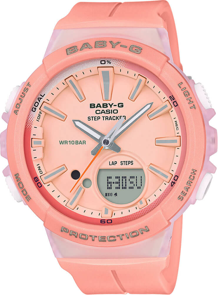 bgs-100-4a Купить женские наручные часы Casio Baby-G BGS-100-4A в Крыму