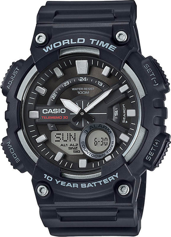 casio-aeq-110w-1a Часы Casio Combinaton Watches AEQ-110W-1A купить в интернет магазине Крыма