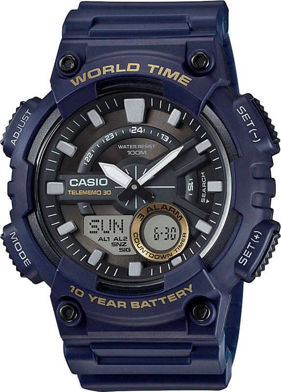 casio-aeq-110w-2a Часы Casio Combinaton Watches AEQ-110W-2A купить в интернет магазине Крыма