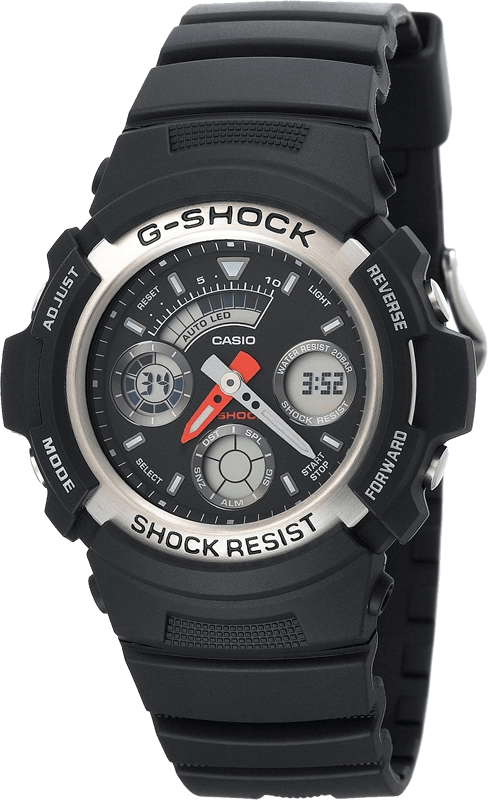 casio-aw-590-1a Часы Casio G-Shock AW-590-1A купить в интернет магазине Крыма