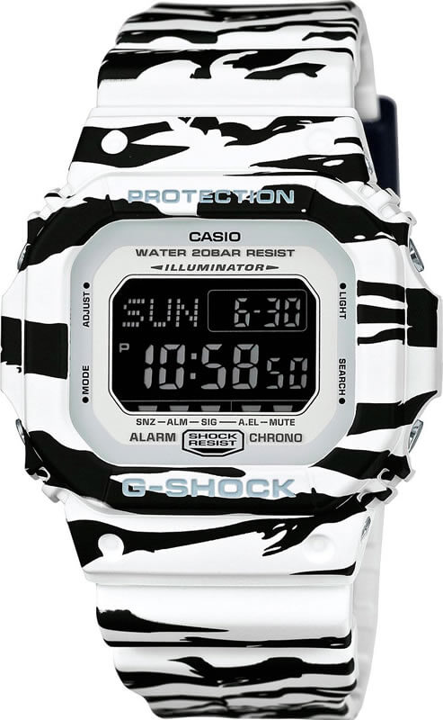 casio-dw-d5600bw-7e Часы Casio G-Shock DW-D5600BW-7E купить в интернет магазине Крыма