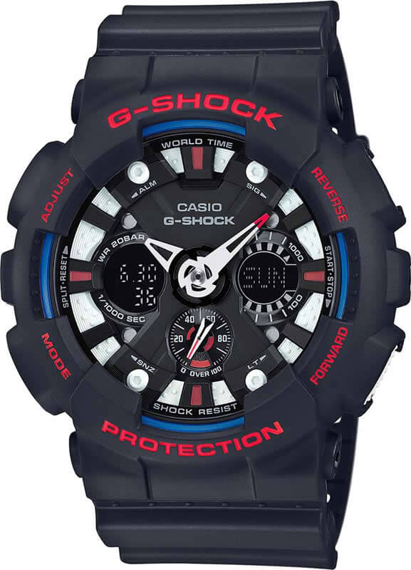 casio-ga-120tr-1a Часы Casio G-Shock GA-120TR-1A купить в интернет магазине Крыма