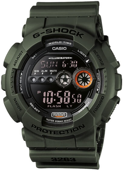 casio-gd-100ms-3e Часы Casio G-Shock GD-100MS-3E купить в интернет магазине Крыма
