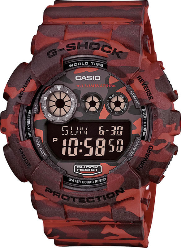 casio-gd-120cm-4e Часы Casio G-Shock GD-120CM-4E купить в интернет магазине Крыма