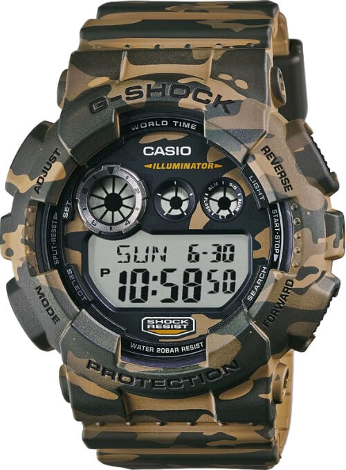 casio-gd-120cm-5e Часы Casio G-Shock GD-120CM-5E купить в интернет магазине Крыма