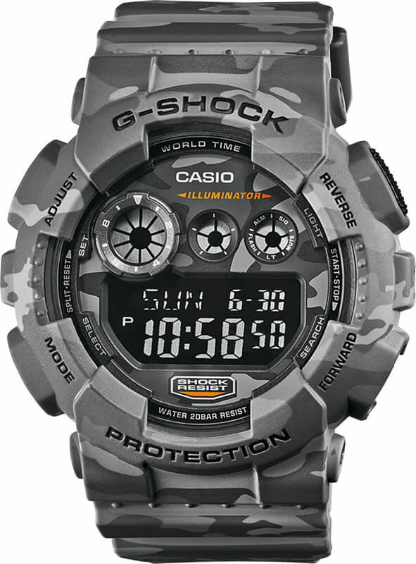 casio-gd-120cm-8e Часы Casio G-Shock GD-120CM-8E купить в интернет магазине Крыма