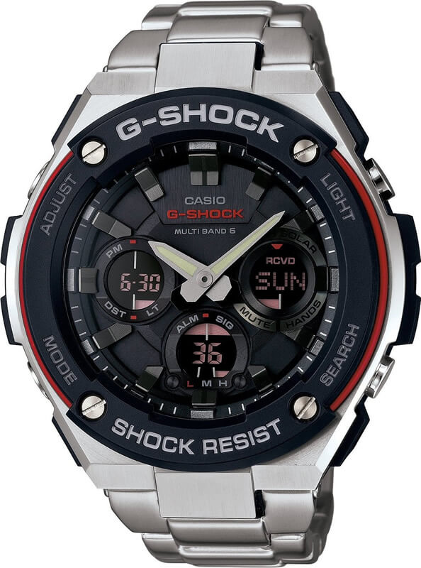casio-gst-w100d-1a4 Часы Casio G-Shock GST-W100D-1A4 купить в интернет магазине Крыма