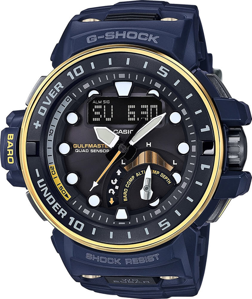 casio-gwn-q1000nv-2a Часы Casio G-Shock GWN-Q1000NV-2A купить в интернет магазине Крыма