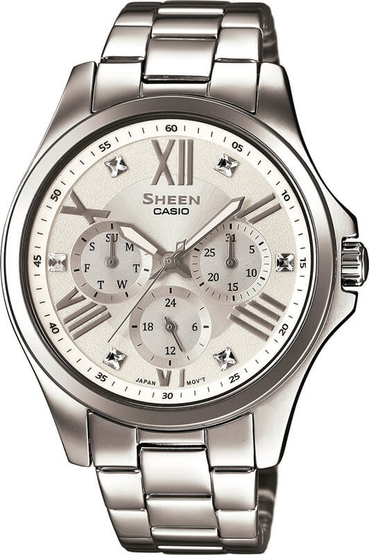 casio-she-3806d-7a Купить женские наручные часы Casio Sheen SHE-3806D-7A в Крыму