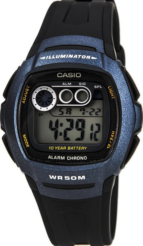 casio-w-210-1b Часы Casio Illuminator W-210-1B купить в интернет магазине Крыма