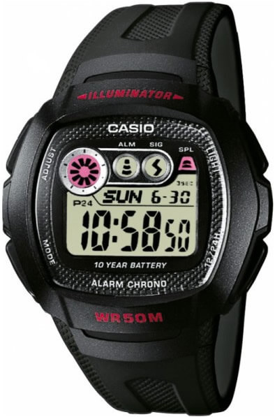 casio-w-210-1c Часы Casio Illuminator W-210-1C купить в интернет магазине Крыма