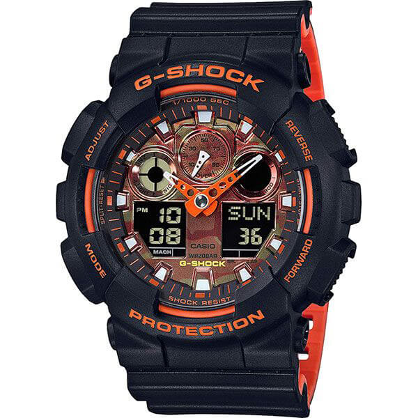 ga-100br-1aer Наручные часы Casio G-Shock GA-100BR-1AER купить в Крыму