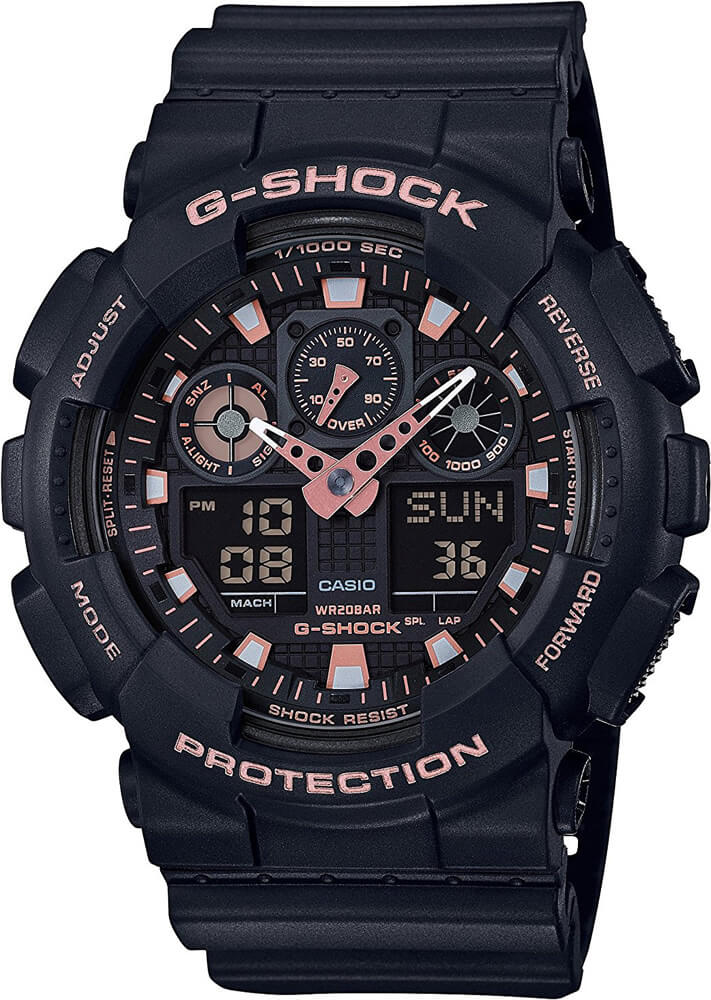 ga-100gbx-1a4 Купить мужские наручные часы Casio G-Shock GA-100GBX-1A4 в Крыму