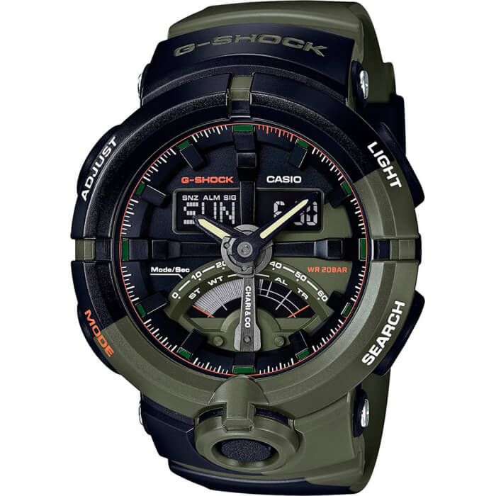 ga-500k-3a Мужские наручные часы Casio G-Shock GA-500K-3A купить в Крыму