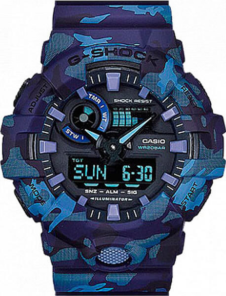 ga-700cm-2a Купить мужские наручные часы Casio G-Shock GA-700CM-2A в Крыму