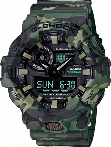 ga-700cm-3a Купить мужские наручные часы Casio G-Shock GA-700CM-3A в Крыму