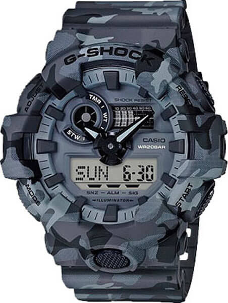 ga-700cm-8a Купить мужские наручные часы Casio G-Shock GA-700CM-8A в Крыму
