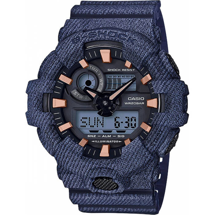 ga-700de-2a Мужские наручные часы Casio G-Shock GA-700DE-2A купить в Крыму