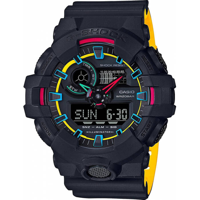 ga-700se-1a9 Мужские наручные часы Casio G-Shock GA-700SE-1A9 купить в Крыму