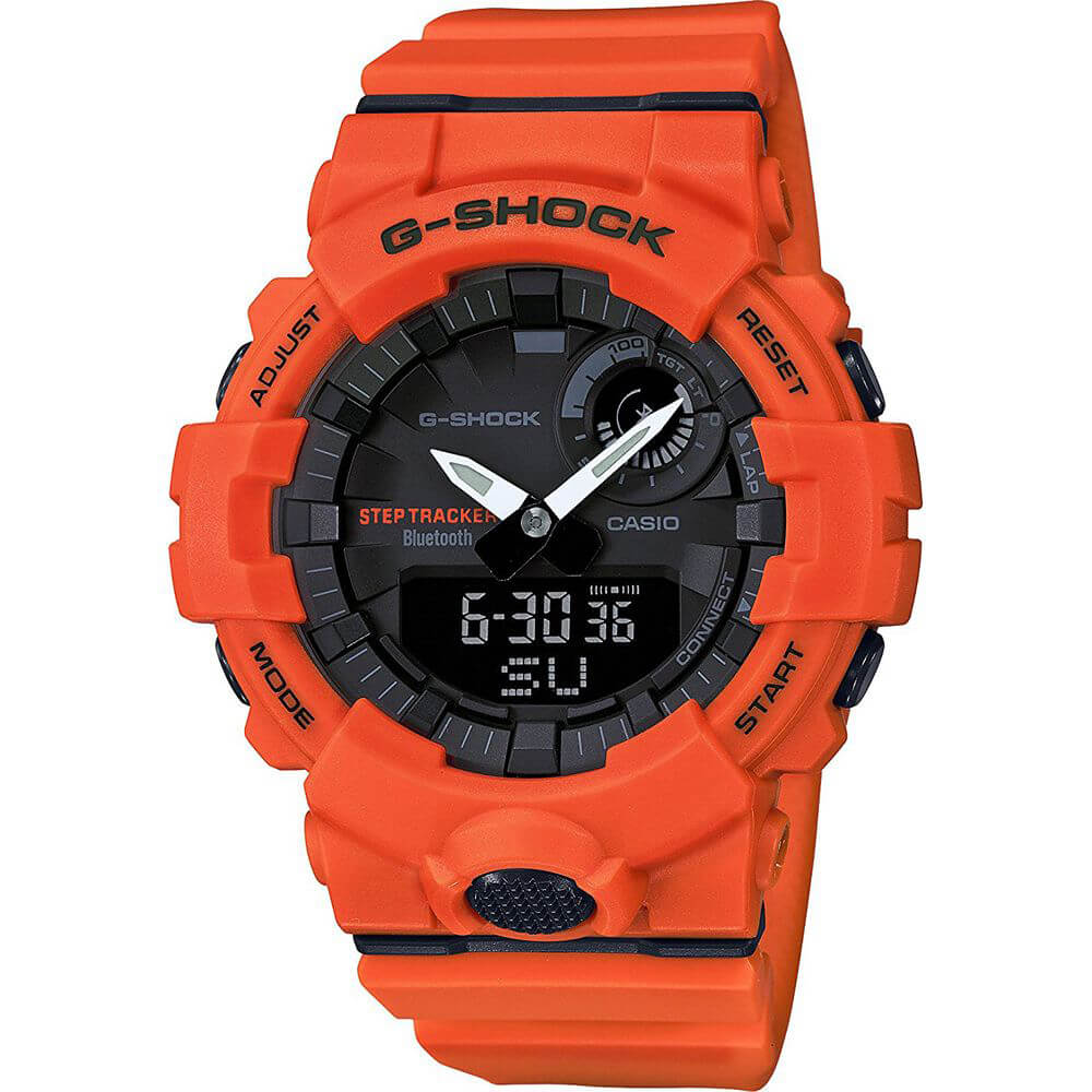 gba-800-4a Наручные часы Casio G-Shock G-SQUAD GBA-800-4A купить в Крыму